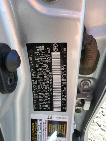4T1BF1FK9HU809227 - 2017 TOYOTA CAMRY LE SILVER photo 13