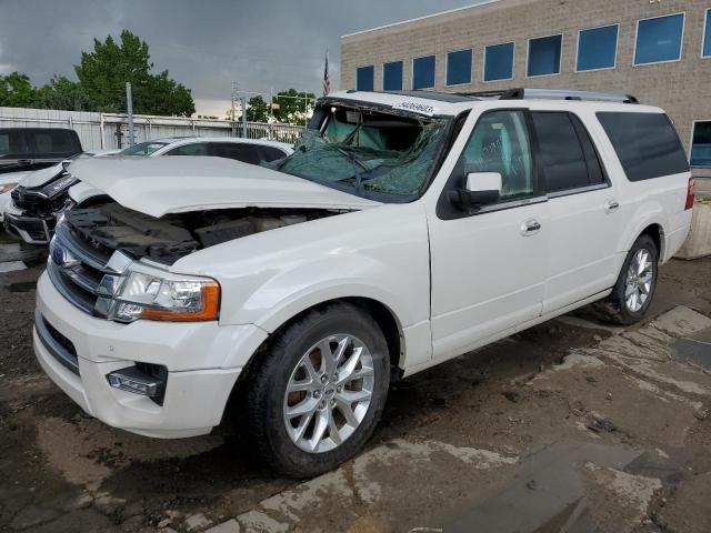 1FMJK2AT6FEF25610 - 2015 FORD EXPEDITION EL LIMITED WHITE photo 1