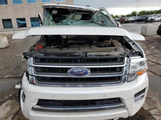 1FMJK2AT6FEF25610 - 2015 FORD EXPEDITION EL LIMITED WHITE photo 5