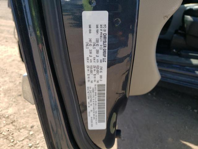 2C4RC1CG0DR778694 - 2013 CHRYSLER TOWN & COU TOURING L BLUE photo 13