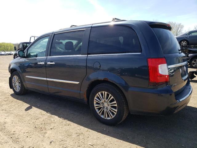 2C4RC1CG0DR778694 - 2013 CHRYSLER TOWN & COU TOURING L BLUE photo 2