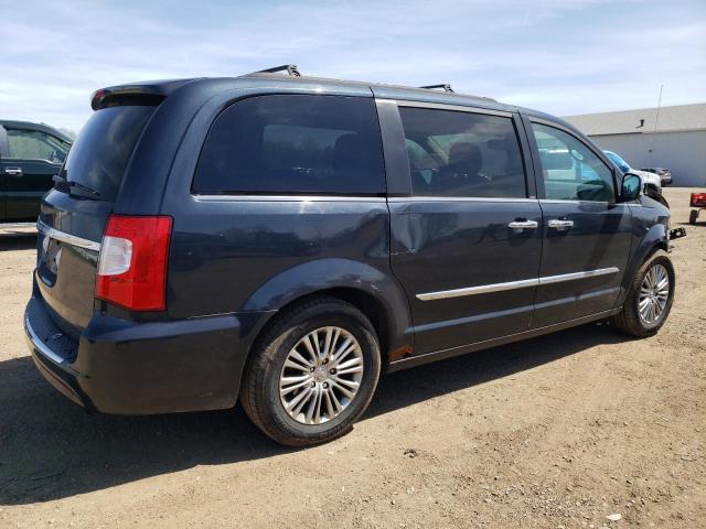 2C4RC1CG0DR778694 - 2013 CHRYSLER TOWN & COU TOURING L BLUE photo 3