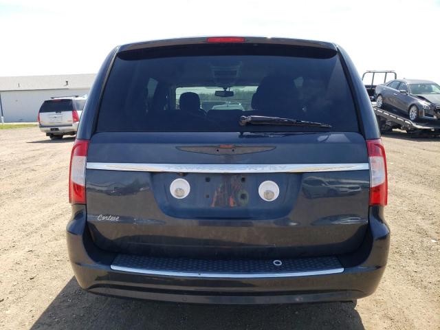 2C4RC1CG0DR778694 - 2013 CHRYSLER TOWN & COU TOURING L BLUE photo 6
