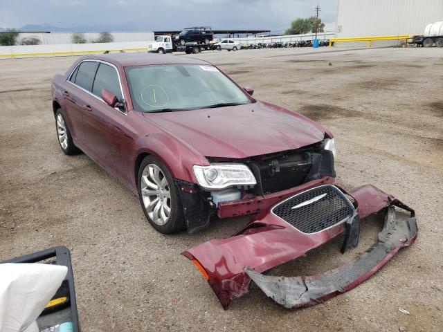 2C3CCAAG1HH605615 - 2017 CHRYSLER 300 LIMITED RED photo 1