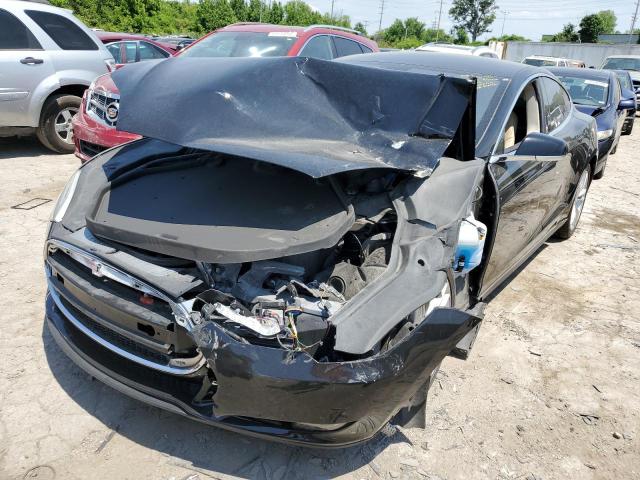 5YJSA1CG7DFP09407 - 2013 TESLA MODEL S Սև լուսանկար 1