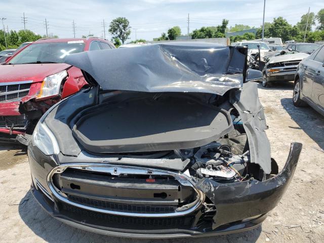 5YJSA1CG7DFP09407 - 2013 TESLA MODEL S Սև լուսանկար 5