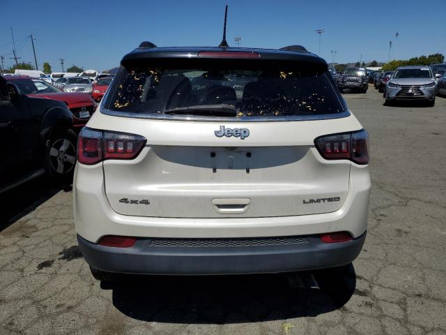 3C4NJDCB5JT131341 - 2018 JEEP COMPASS LIMITED Սպիտակ լուսանկար 6
