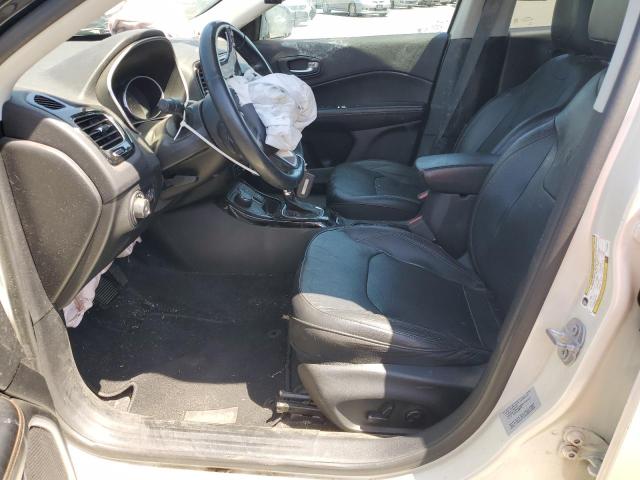 3C4NJDCB5JT131341 - 2018 JEEP COMPASS LIMITED Սպիտակ լուսանկար 7
