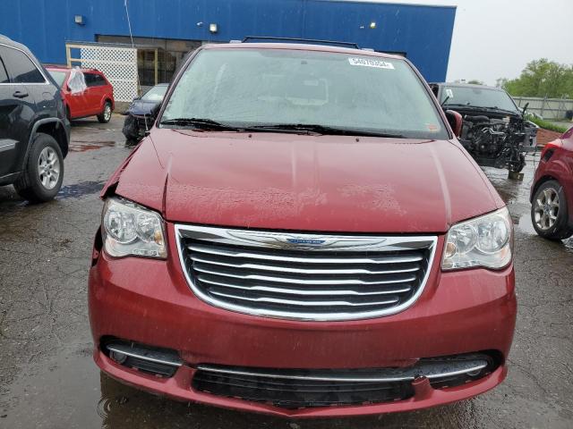 2C4RC1BG3DR559939 - 2013 CHRYSLER TOWN & COU TOURING RED photo 5