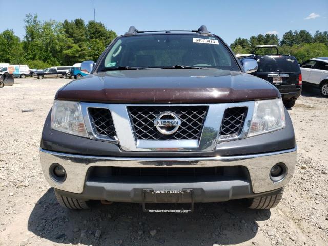 1N6AD0EV0AC415376 - 2010 NISSAN FRONTIER CREW CAB SE GRAY photo 5