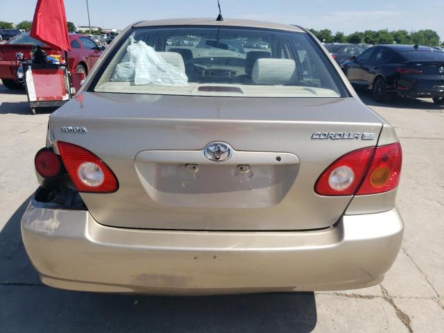 1NXBR32E04Z226297 - 2004 TOYOTA COROLLA CE GOLD photo 6