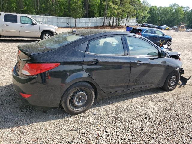 KMHCT4AE5GU138332 - 2016 HYUNDAI ACCENT SE BLUE photo 3