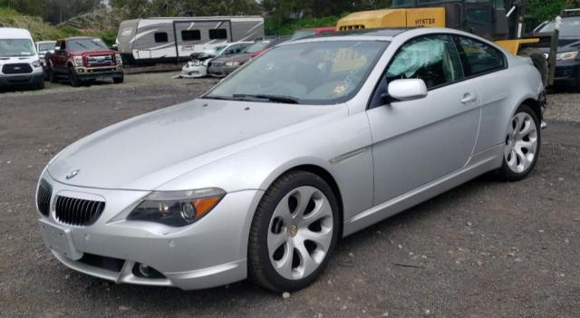 WBAEH73424B215411 - 2004 BMW 645 CI AUTOMATIC SILVER photo 1