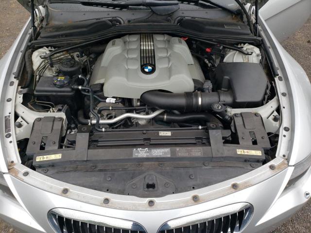 WBAEH73424B215411 - 2004 BMW 645 CI AUTOMATIC SILVER photo 12