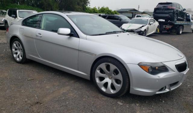 WBAEH73424B215411 - 2004 BMW 645 CI AUTOMATIC SILVER photo 4