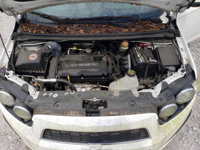 1G1JA5SH6D4152678 - 2013 CHEVROLET SONIC LS 白色 照片 11