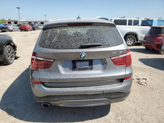 5UXWY3C51F0E95699 - 2015 BMW X3 XDRIVE28D GRAY photo 6