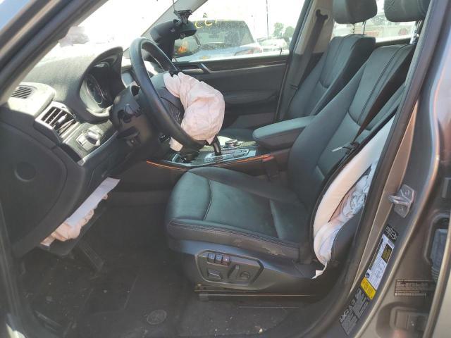 5UXWY3C51F0E95699 - 2015 BMW X3 XDRIVE28D GRAY photo 7