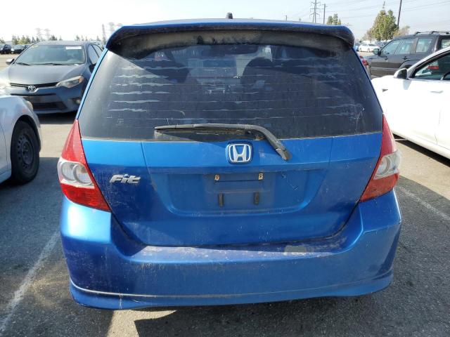 JHMGD37667S038909 - 2007 HONDA FIT S 蓝色 照片 6