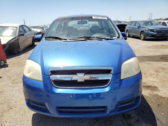 KL1TD56637B075467 - 2007 CHEVROLET AVEO BASE BLUE photo 5