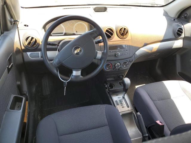 KL1TD56637B075467 - 2007 CHEVROLET AVEO BASE BLUE photo 8