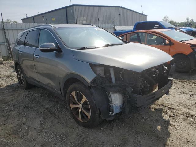 5XYPHDA52HG233764 - 2017 KIA SORENTO EX GRAY photo 4