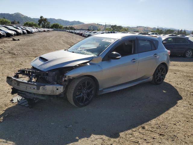 JM1BL1L45D1738266 - 2013 MAZDA SPEED 3 GRAY photo 1