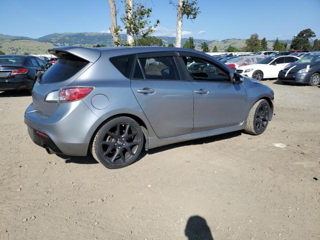 JM1BL1L45D1738266 - 2013 MAZDA SPEED 3 GRAY photo 3