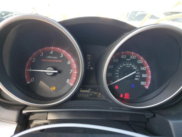 JM1BL1L45D1738266 - 2013 MAZDA SPEED 3 GRAY photo 9