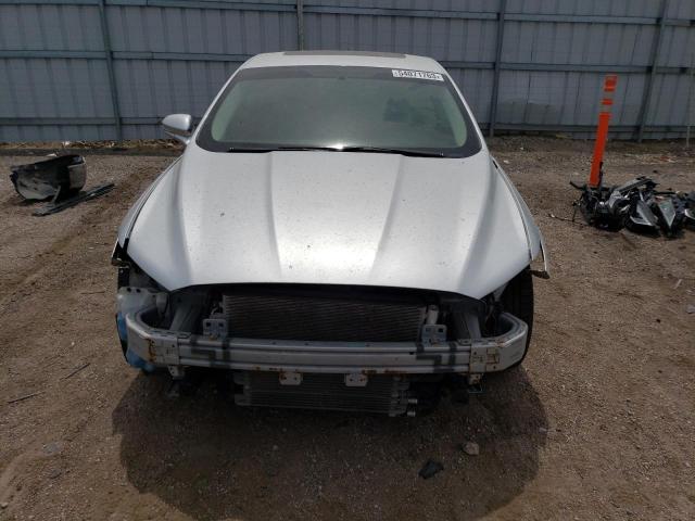 3FA6P0RU0HR386996 - 2017 FORD FUSION TITANIUM HEV SILVER photo 5