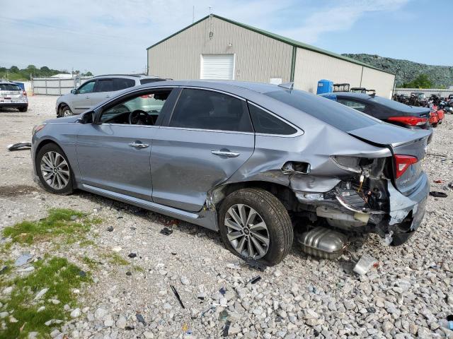 5NPE34AF9GH304982 - 2016 HYUNDAI SONATA SPORT SILVER photo 2