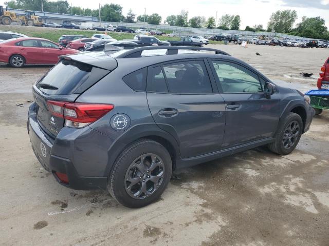 JF2GTHRC7MH370369 - 2021 SUBARU CROSSTREK SPORT GRAY photo 3