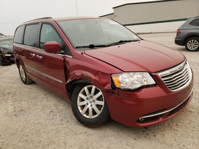 2C4RC1BG6FR662243 - 2015 CHRYSLER TOWN & COU TOURING 红色 照片 4