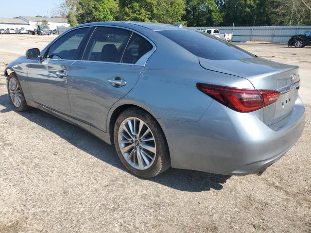 JN1EV7AP7JM356485 - 2018 INFINITI Q50 LUXE BLUE photo 2