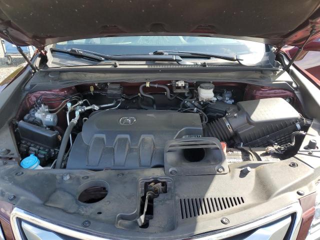 5J8TB4H7XJL013467 - 2018 ACURA RDX ADVANCE BURGUNDY photo 12