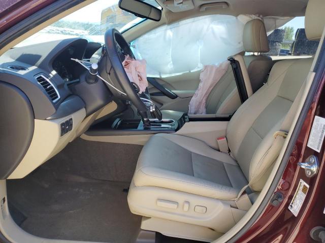 5J8TB4H7XJL013467 - 2018 ACURA RDX ADVANCE BURGUNDY photo 7