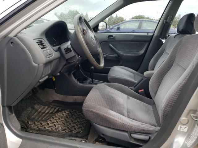 2HGEJ6614XH538133 - 1999 HONDA CIVIC BASE SILVER photo 7