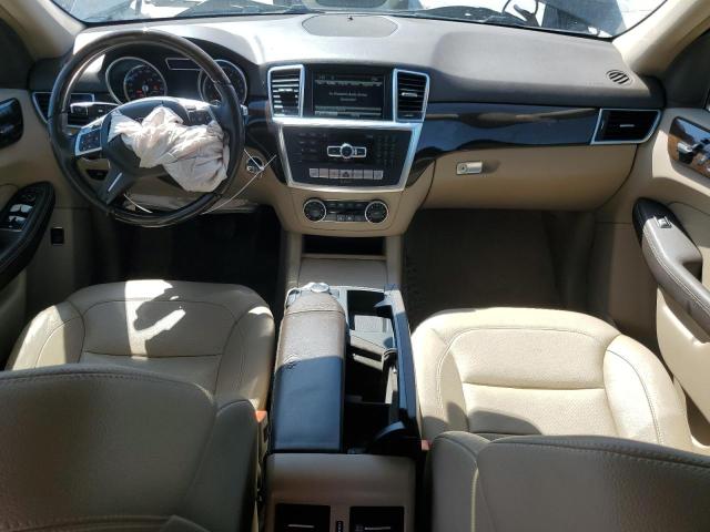 4JGDA5HB3FA468949 - 2015 MERCEDES-BENZ ML 350 4MATIC BLACK photo 8