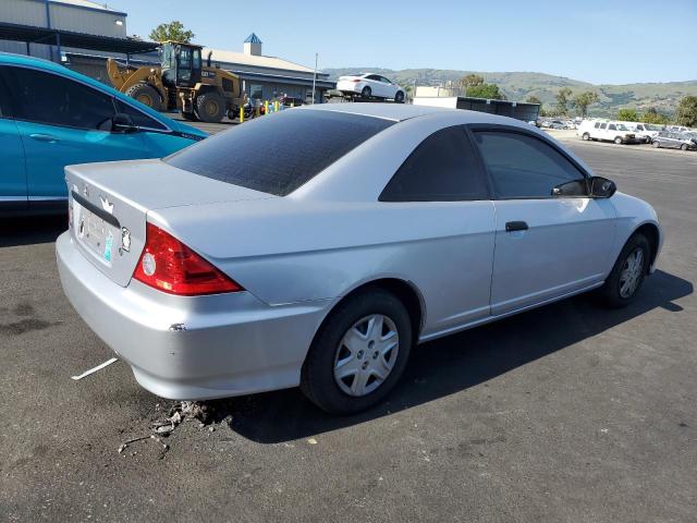 1HGEM22154L082356 - 2004 HONDA CIVIC DX VP SILVER photo 3