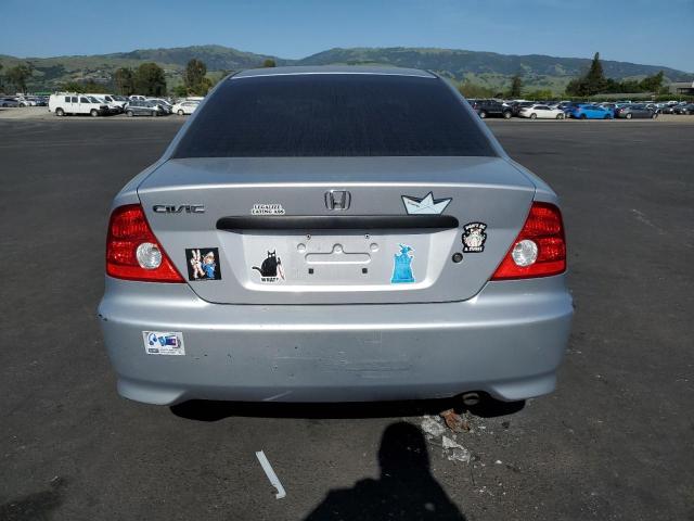 1HGEM22154L082356 - 2004 HONDA CIVIC DX VP SILVER photo 6