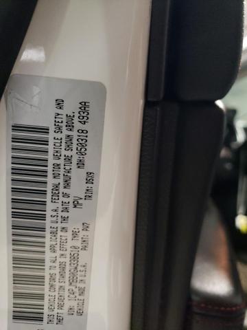 1C4PJMBB0GW338510 - 2016 JEEP CHEROKEE TRAILHAWK WHITE photo 12