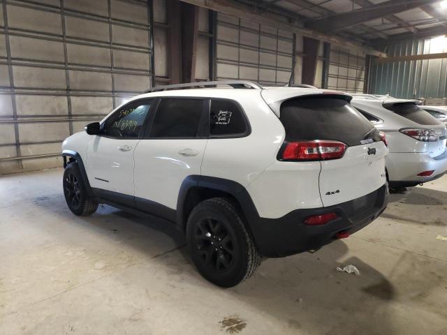 1C4PJMBB0GW338510 - 2016 JEEP CHEROKEE TRAILHAWK WHITE photo 2