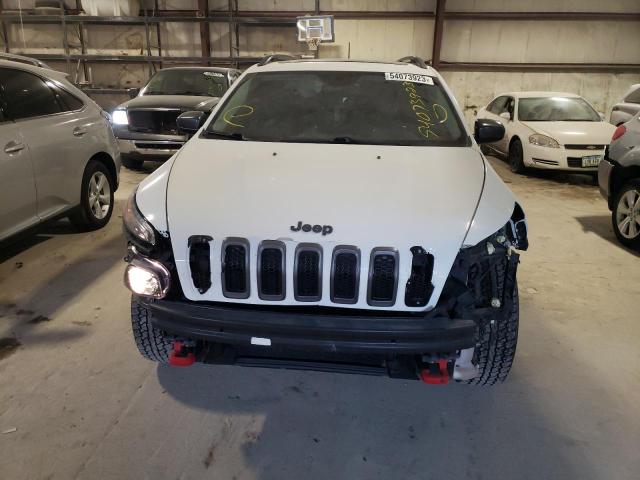 1C4PJMBB0GW338510 - 2016 JEEP CHEROKEE TRAILHAWK WHITE photo 5