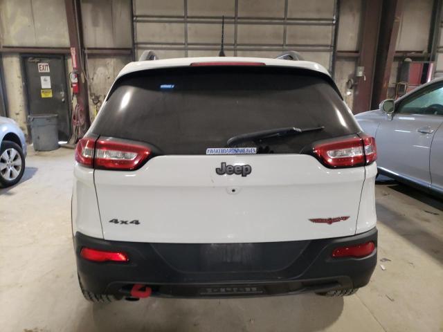 1C4PJMBB0GW338510 - 2016 JEEP CHEROKEE TRAILHAWK WHITE photo 6