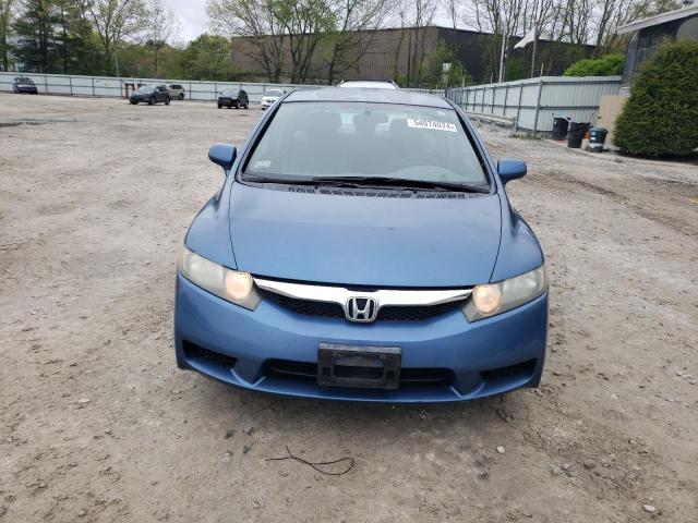 2HGFA1F51AH581524 - 2010 HONDA CIVIC LX BLUE photo 5