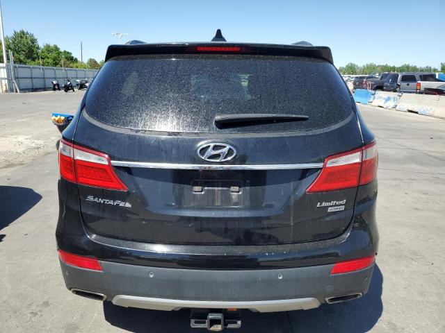 KM8SR4HF3FU119334 - 2015 HYUNDAI SANTA FE GLS BLACK photo 6