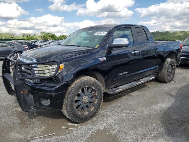 5TFRV58157X007403 - 2007 TOYOTA TUNDRA DOUBLE CAB LIMITED BLACK photo 1