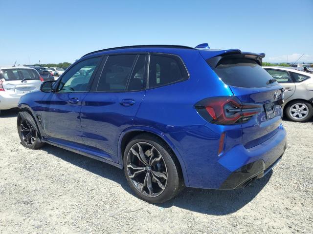5YM13EC0XP9S65896 - 2023 BMW X3 M BLUE photo 2