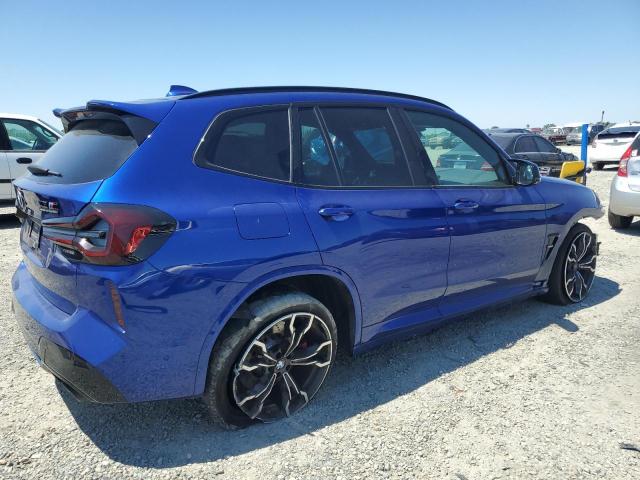 5YM13EC0XP9S65896 - 2023 BMW X3 M BLUE photo 3