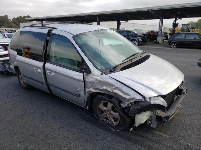 1D4GP45RX6B631878 - 2006 DODGE CARAVAN SXT SILVER photo 4